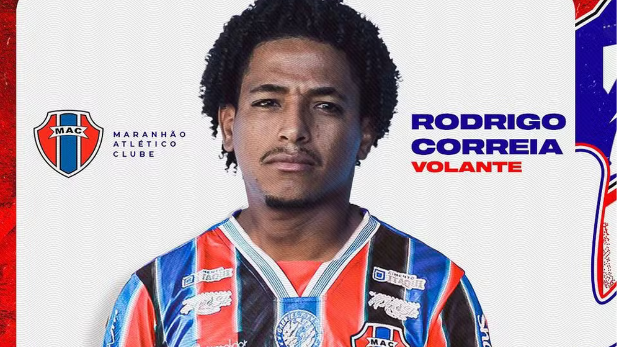 Maranhão anuncia a contratação do volante Rodrigo Correia, ex-Iguatu