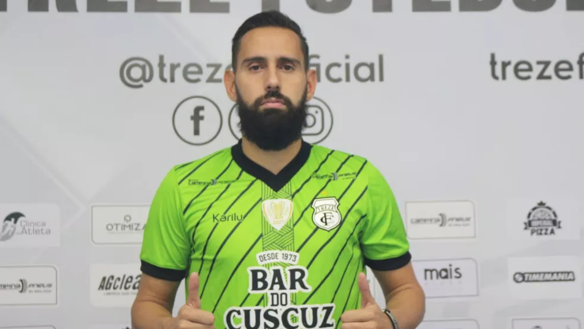 Campinense acerta contratação do goleiro João Guilherme, ex-Treze e Botafogo-PB