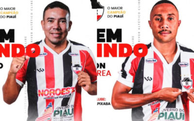 River-PI anuncia contratações de Danillo Bala e Erlon Correa para o Piauiense 2025