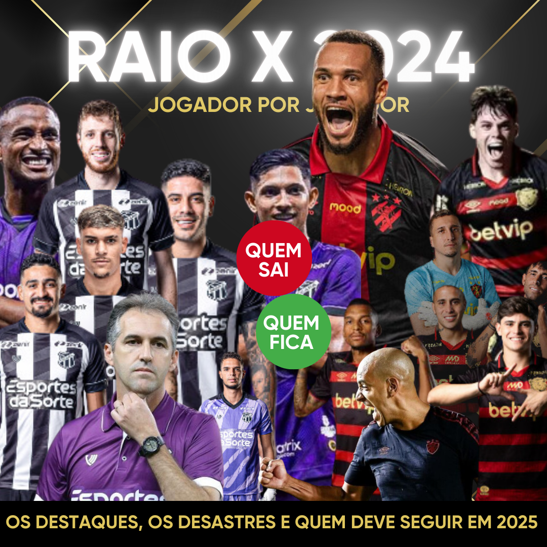RAIO X DOS ELENCOS DE SPORT & CEARÁ + QUEM SAI E QUEM FICA – 45 MINUTOS