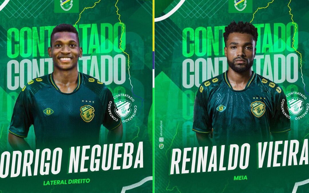 Altos anuncia duas contratações e elenco da próxima temporada chega a 21 nomes