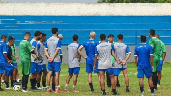 Tuntum-MA anuncia o treinador Marlon Cutrim e mais oito jogadores 1 Tuntum treinamento