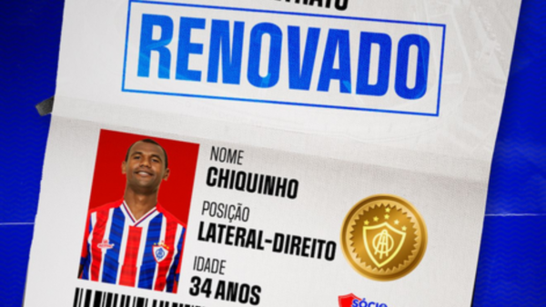 Itabaiana anuncia renovação do lateral-direito Chiquinho 1 Itabaiana lateral Chiquinho