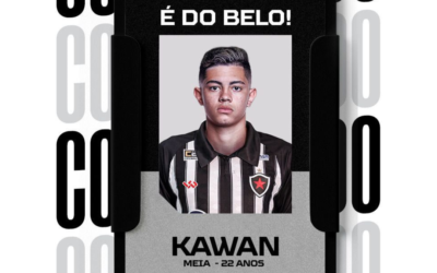 Botafogo-PB anuncia a contratação do meia Kawan, ex-Athletico Paranaense