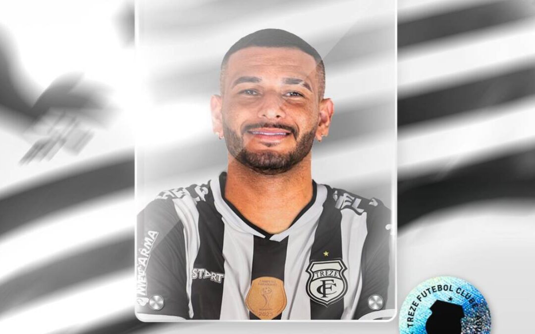 Treze-PB acerta contratação do atacante Rafael Ibiapino, ex-Botafogo-PB e Campinense