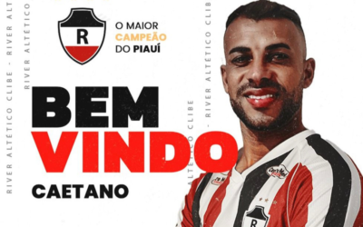 River-PI anuncia chegada do lateral-esquerdo Caetano, ex-Belo Jardim e Petrolina