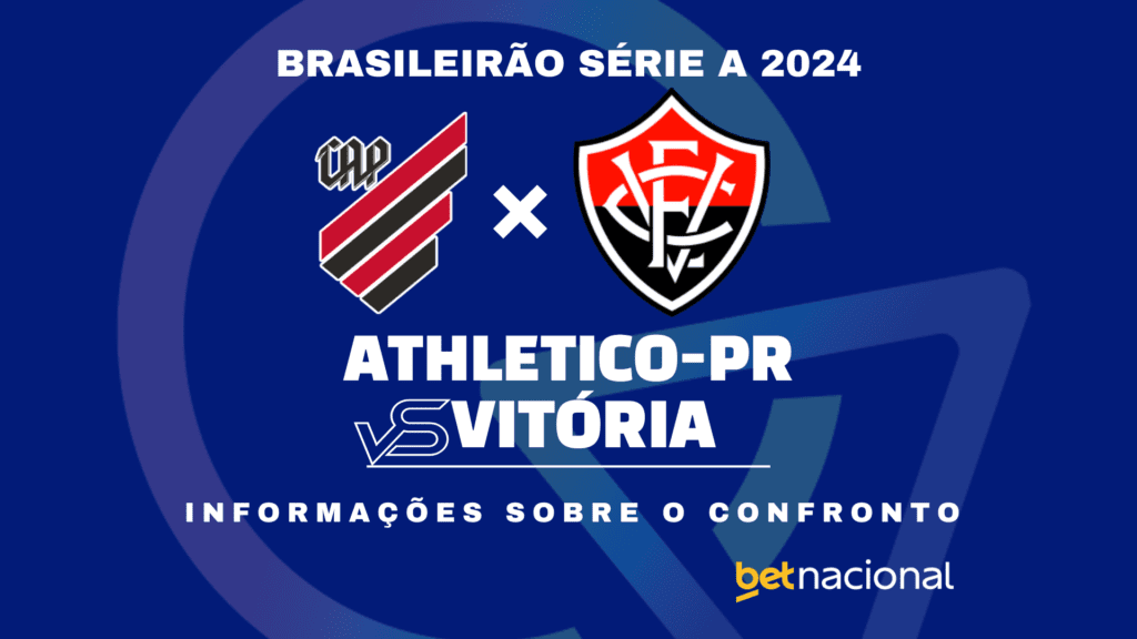 Athletico-PR x Vitória: onde assistir ao vivo, horário, escalações e estatísticas