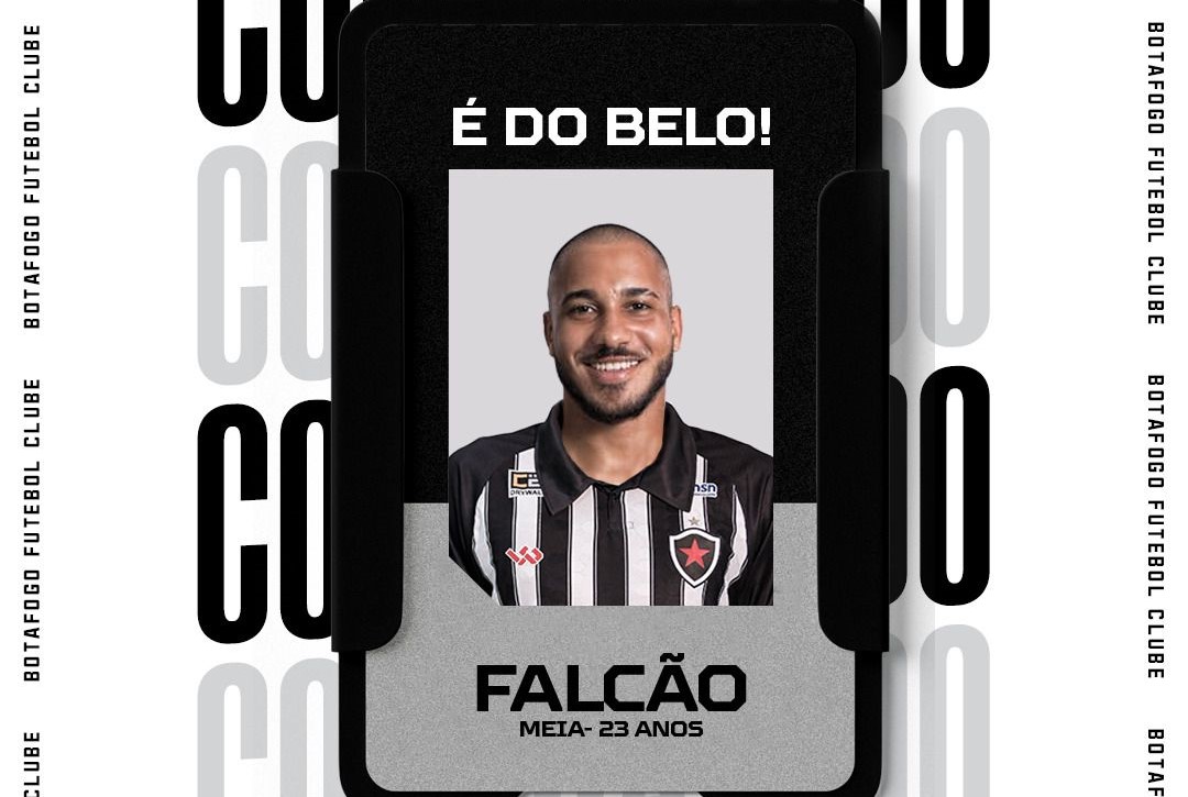 Botafogo/PB anuncia contratação do meio-campista Falcão