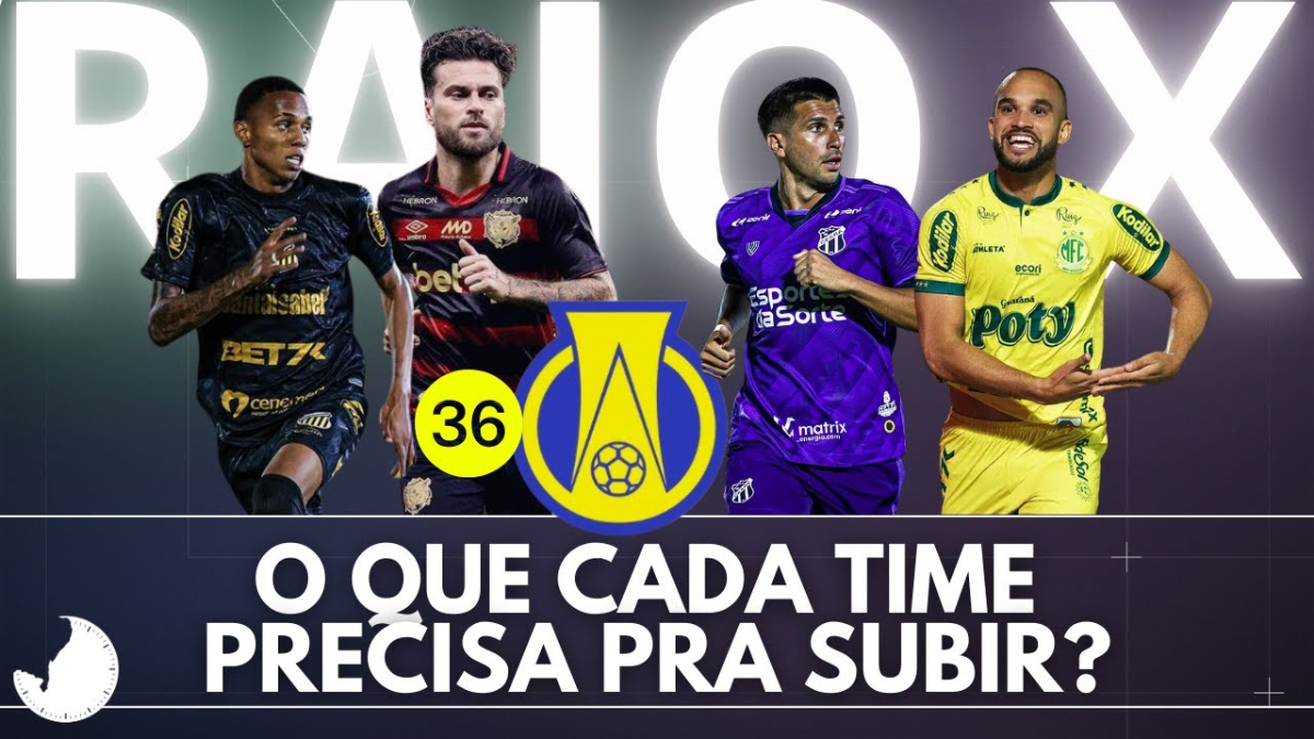 SÉRIE B – MATEMÁTICA DA RETA FINAL E AS CHANCES DE CADA TIME | RAIO X 36ª RODADA