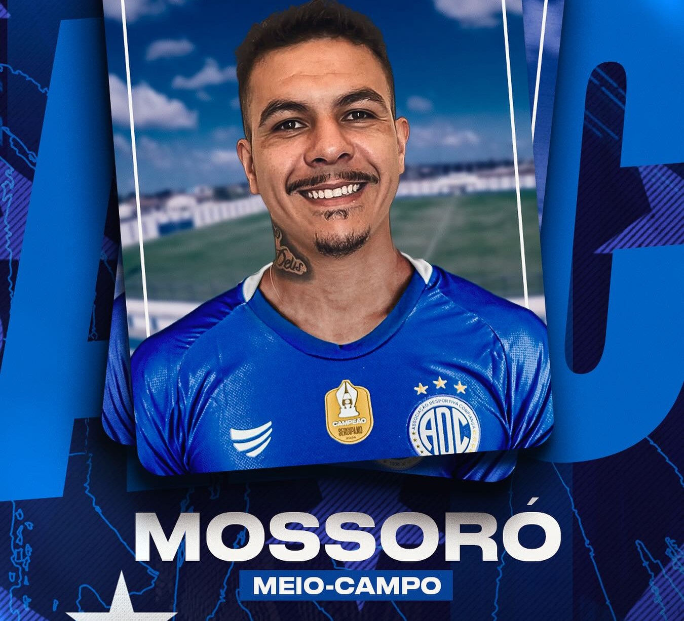 Confiança anuncia a contratação do meia Mossoró, ex-ABC