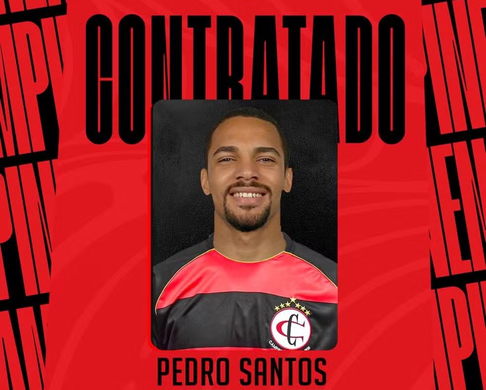 Campinense contrata o volante Pedro Santos, ex-América-RN