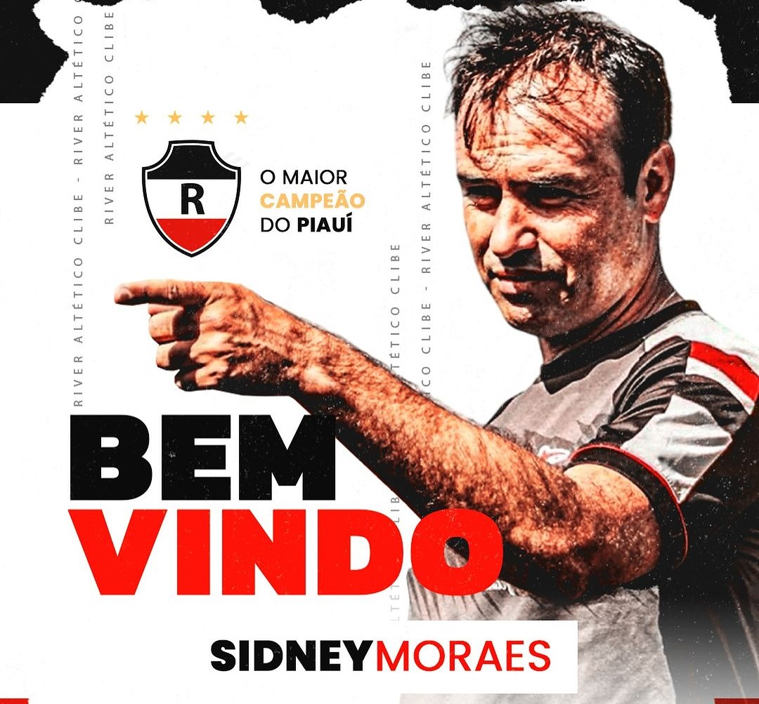 River-PI anuncia contratação do técnico Sidney Moraes, ex-Náutico e ASA