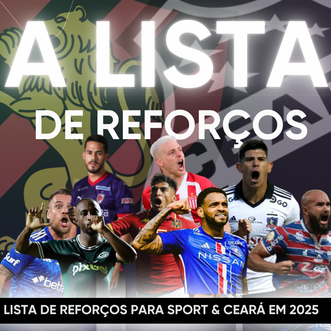 LISTA DE INDICAÇÕES DE KAUÊ DINIZ – SPORT & CEARÁ – 45 MINUTOS