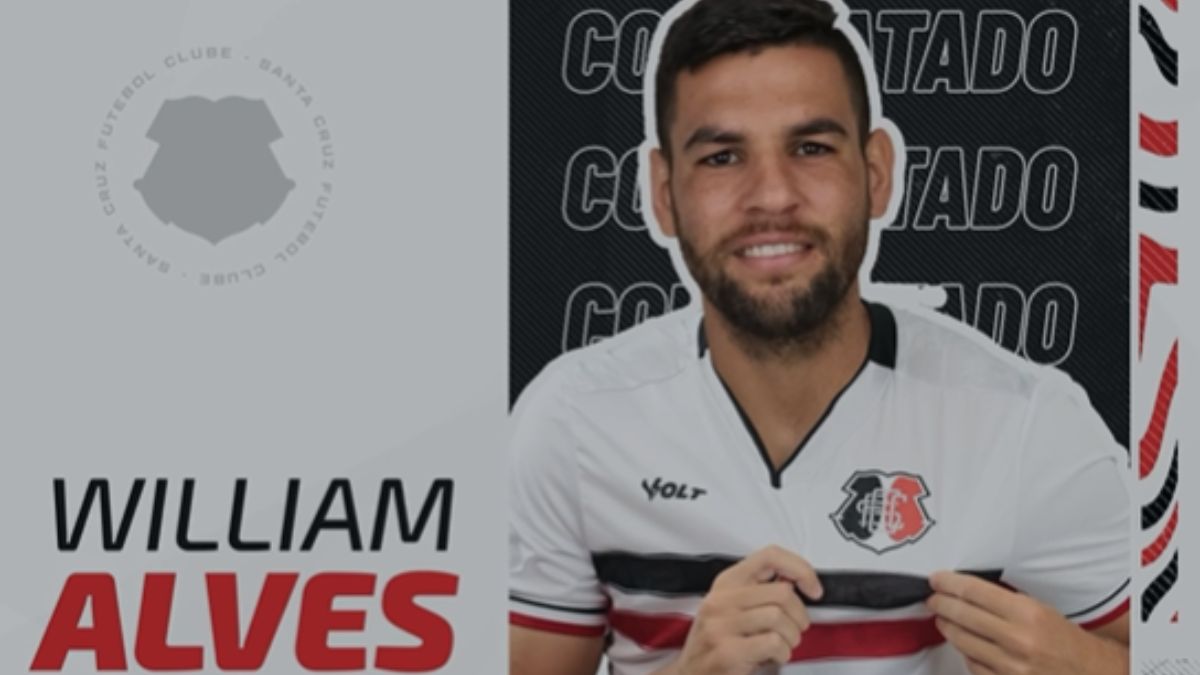 Santa Cruz oficializa a contratação do zagueiro William Alves