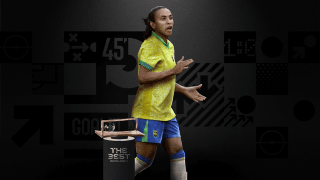 The Best: Marta vence prêmio de gol mais bonito do futebol feminino