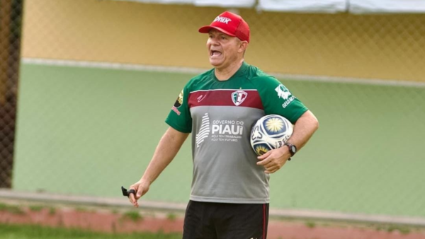Marcinho Guerreiro elogia amistosos do Fluminense-PI e projeta estreia no Pré-Nordestão 1 Marcinho Guerreiro - Fluminense-PI