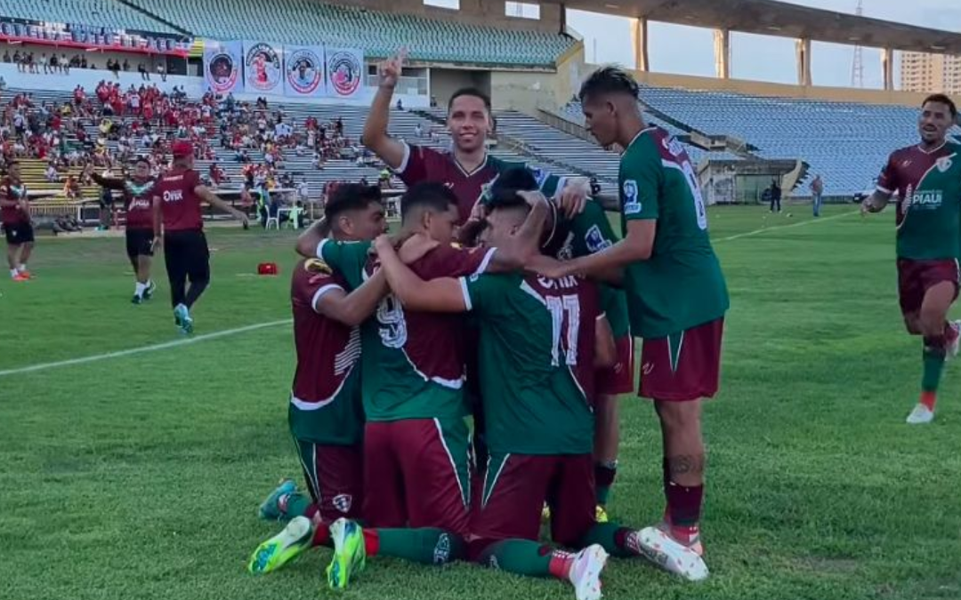 Piauiense: Fluminense-PI goleia o River-PI e sobe para a vice-liderança; Galo segue na lanterna