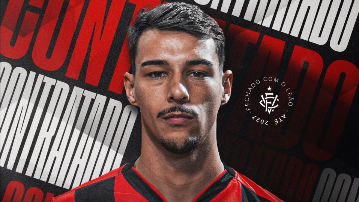 Vitória oficializa o lateral-direito Claudinho até 2027