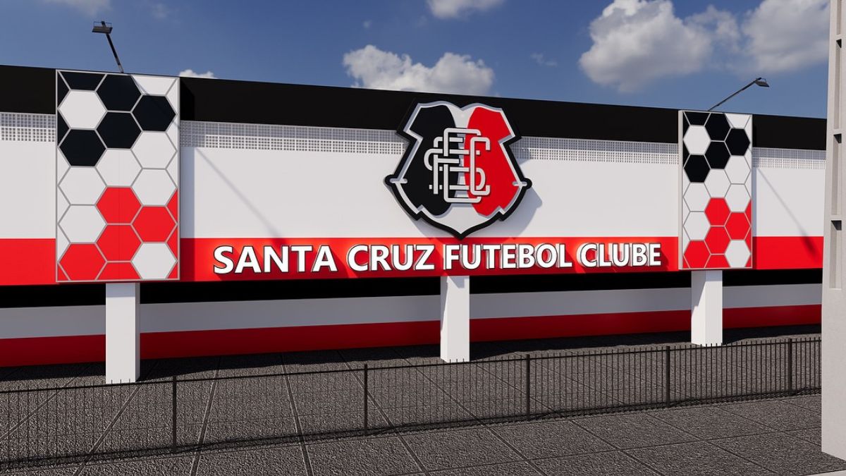 Santa Cruz mostra projeto de fachada do Arruda e promete entrega para início de fevereiro