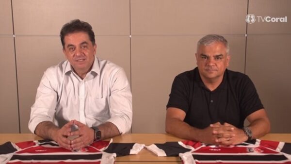 SAF do Santa Cruz desmente boato sobre retorno de Márcio Cadar ao grupo 1 Márcio Cadar e Vinícius Diniz, investidores do Santa Cruz