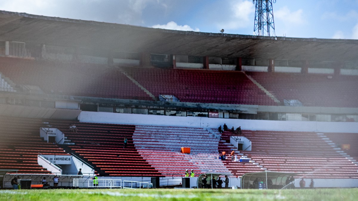 Estádio do Arruda, do Santa Cruz, em 2025