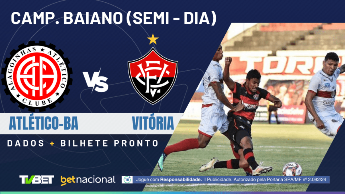 Atlético-BA x Vitória: tempo real, onde assistir, horário, escalações e palpites