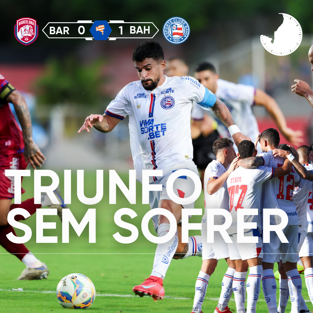 PÓS-JOGO – BARCELONA DE ILHÉUS 0 X 1 BAHIA – 45 MINUTOS