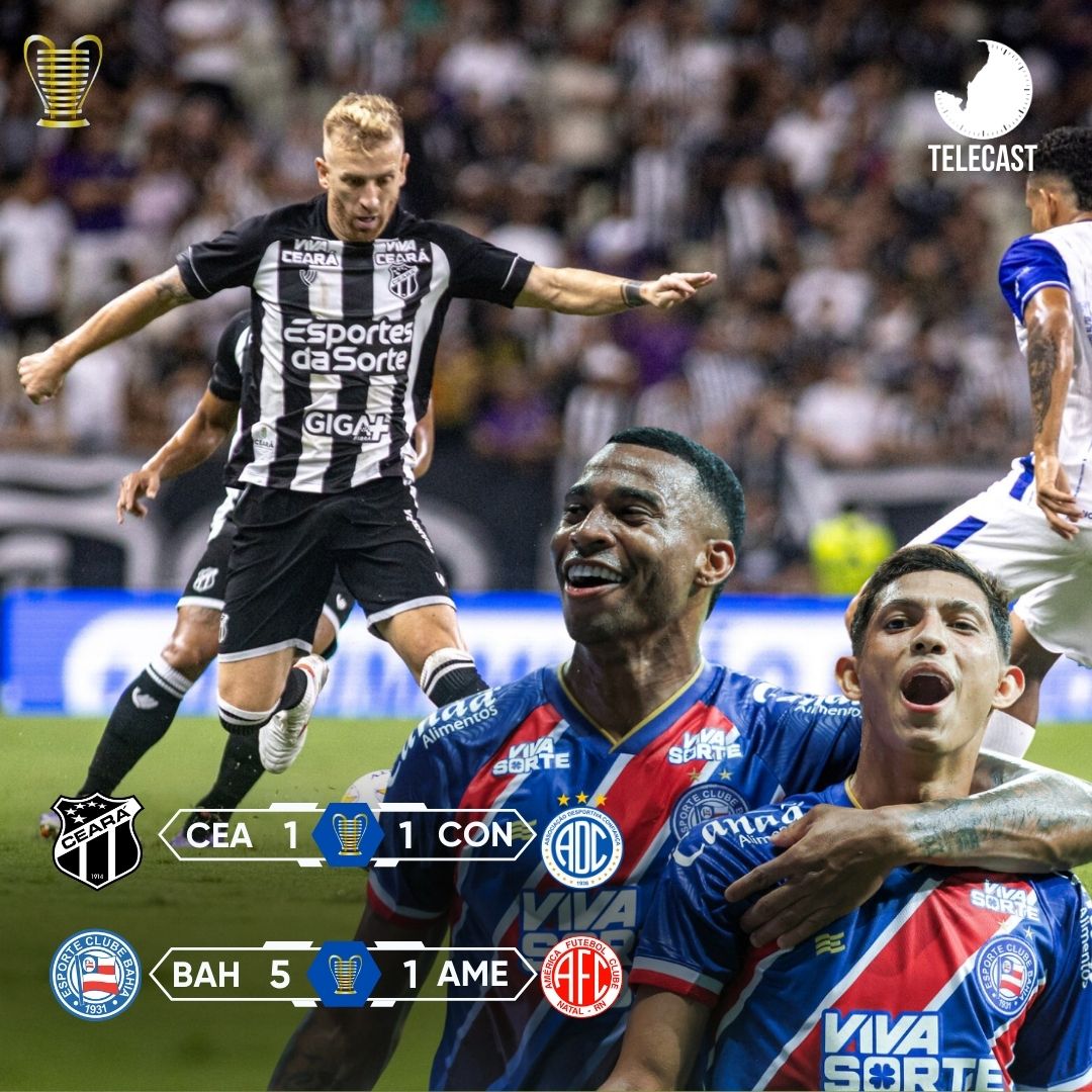 PÓS-JOGO – BAHIA 5 X 1 AMÉRICA-RN | CEARÁ 1 X 1 CONFIANÇA – 45 MINUTOS