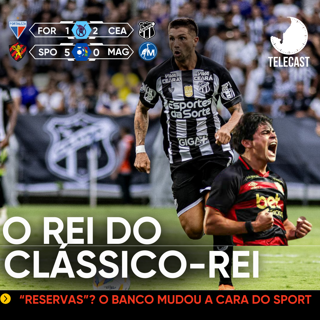 PÓS-JOGO – FORTALEZA 1 X 2 CEARÁ | SPORT 5 X 0 MAGUARY – 45 MINUTOS