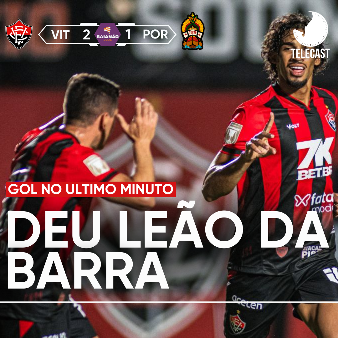 PÓS-JOGO – VITÓRIA 2 X 1 PORTO-BA – 45 MINUTOS
