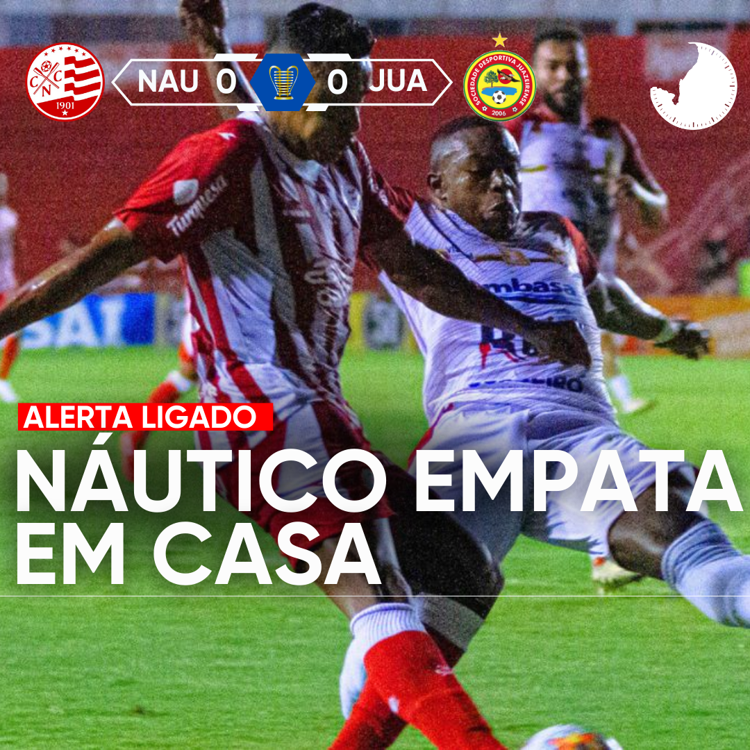 PÓS-JOGO – NÁUTICO 0 X 0 JUAZEIRENSE – 45 MINUTOS