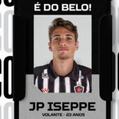 Botafogo-PB anuncia a contratação de João Pedro Iseppe, volante formado pelo São Paulo