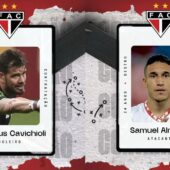 Ferroviário anuncia goleiro Matheus Cavichioli e atacante Samuel Almeida