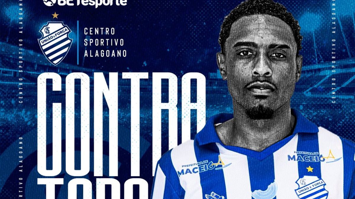 CSA anuncia a contratação do lateral-esquerdo Jefferson, ex-Vila Nova