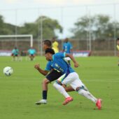 Zé Lucas, do Sport, durante amistoso do Brasil sub-17 contra o Equador