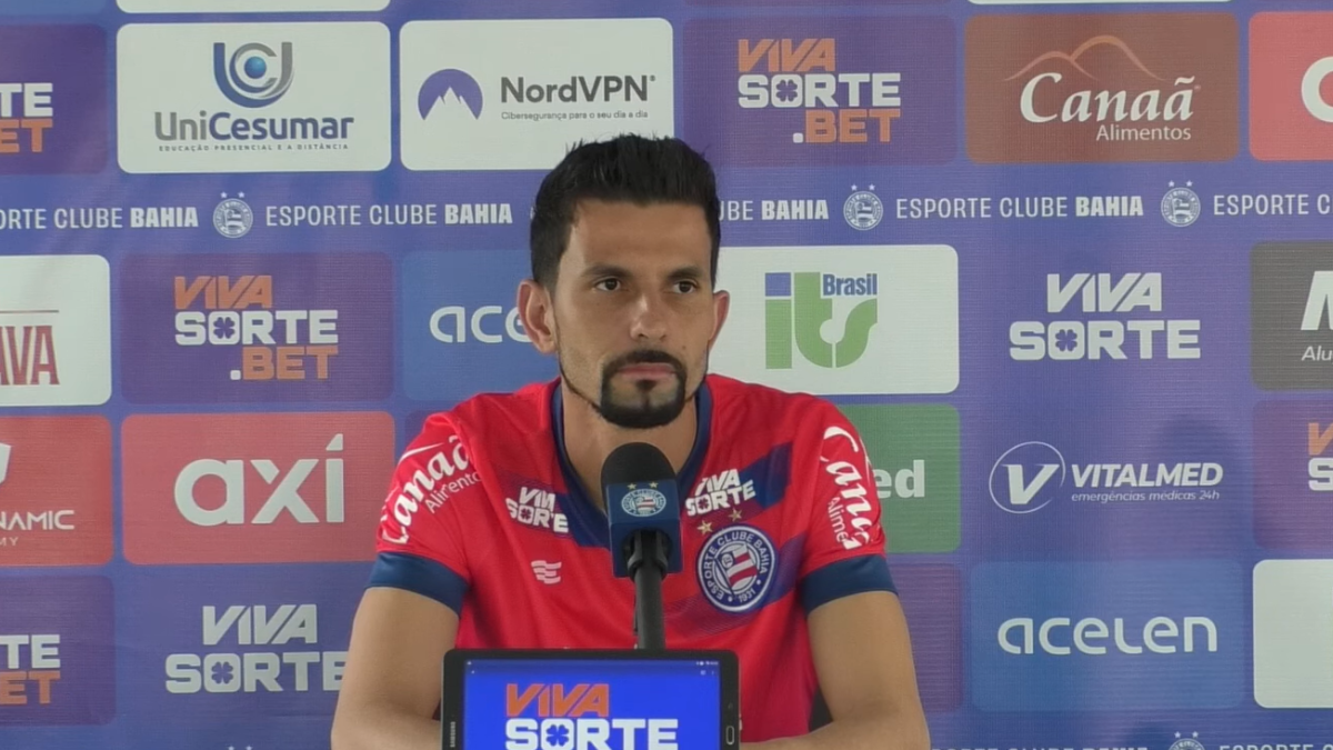 Goleiro do Bahia, Marcos Felipe comenta sobre o confronto diante do The Strongest na pré-Libertadores: “Sabemos que é um jogo histórico”