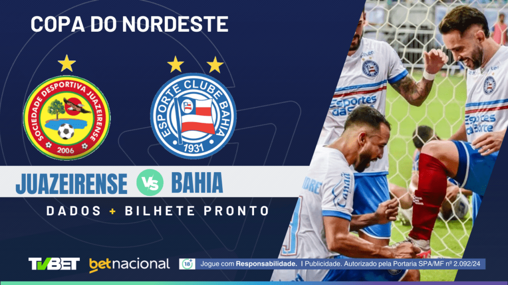 Juazeirense x Bahia: tempo real, onde assistir, horário, escalações e palpites