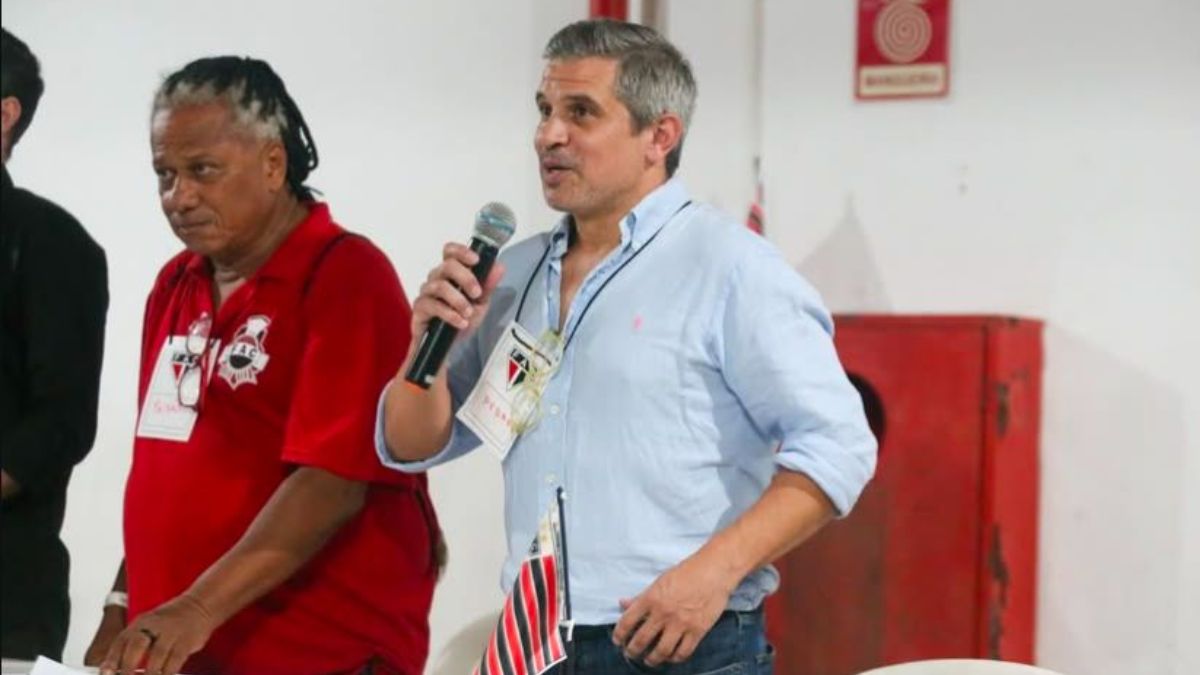 Pedro Roxo, representante da MAKES, empresa da SAF do Ferroviário