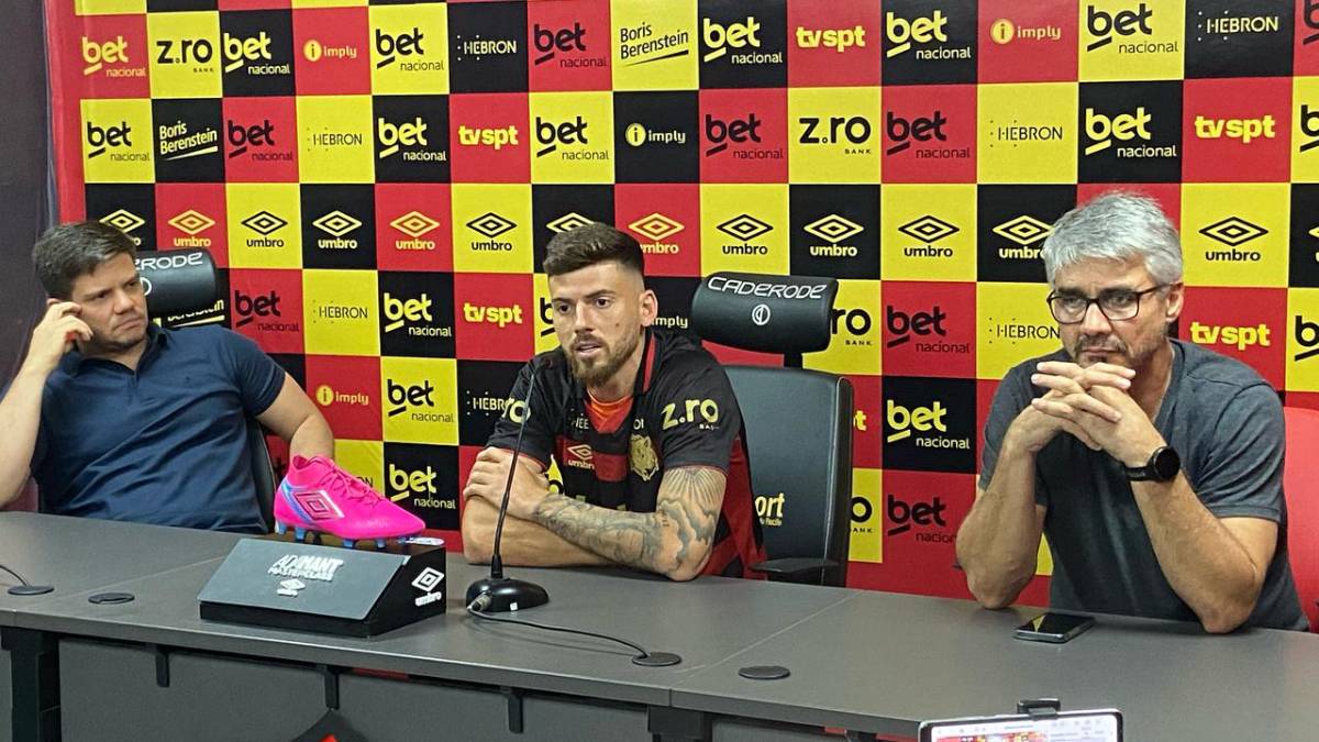 Sport: Lucas Cunha promete muita entrega e garante que, apesar de destro, pode atuar na esquerda: “Fiz essa função muitas vezes”