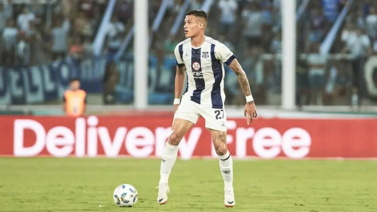 Sport tenta contratação de Juan Portilla, volante do Talleres, da Argentina - Foto: Divulgação