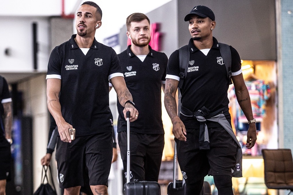 Ceará embarca para enfrentar o Sergipe na Copa do Brasil; confira lista de relacionados