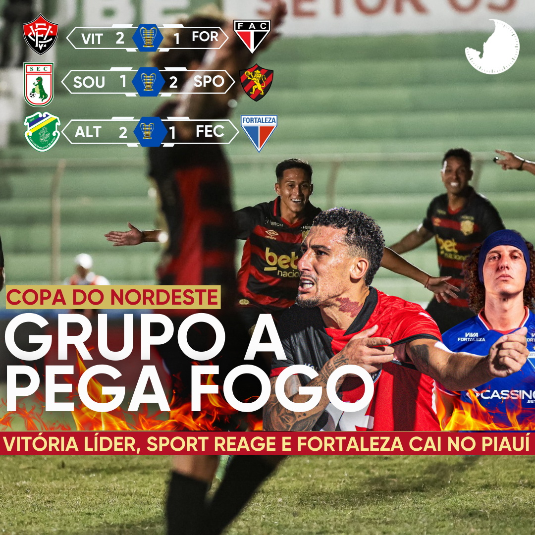 PÓS-JOGO – SOUSA 1 X 2 SPORT | VITÓRIA 2 X 1 FERROVIÁRIO | ALTOS 2 X 1 FORTALEZA  – 45 MINUTOS