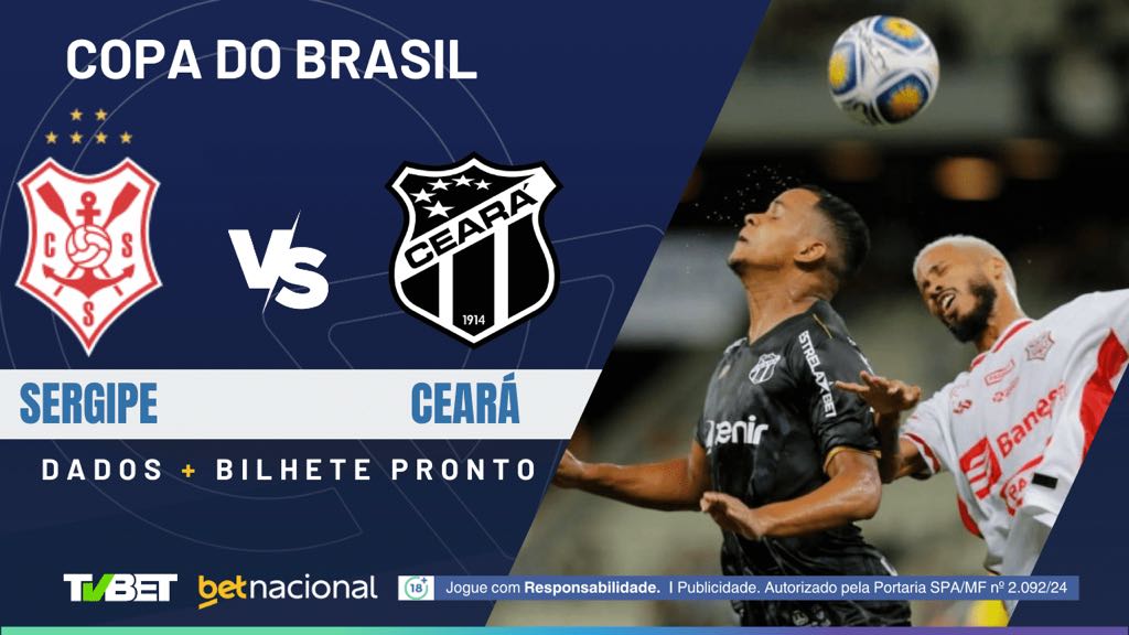 Sergipe x Ceará: tempo real, onde assistir, horário, escalações e palpites