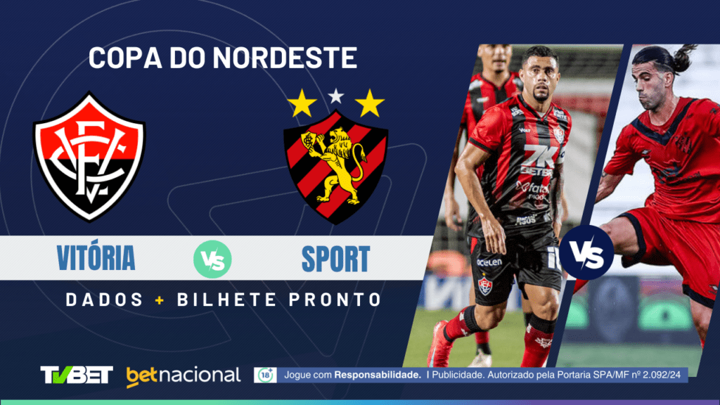 Vitória x Sport: tempo real, onde assistir, horário, escalações e palpites