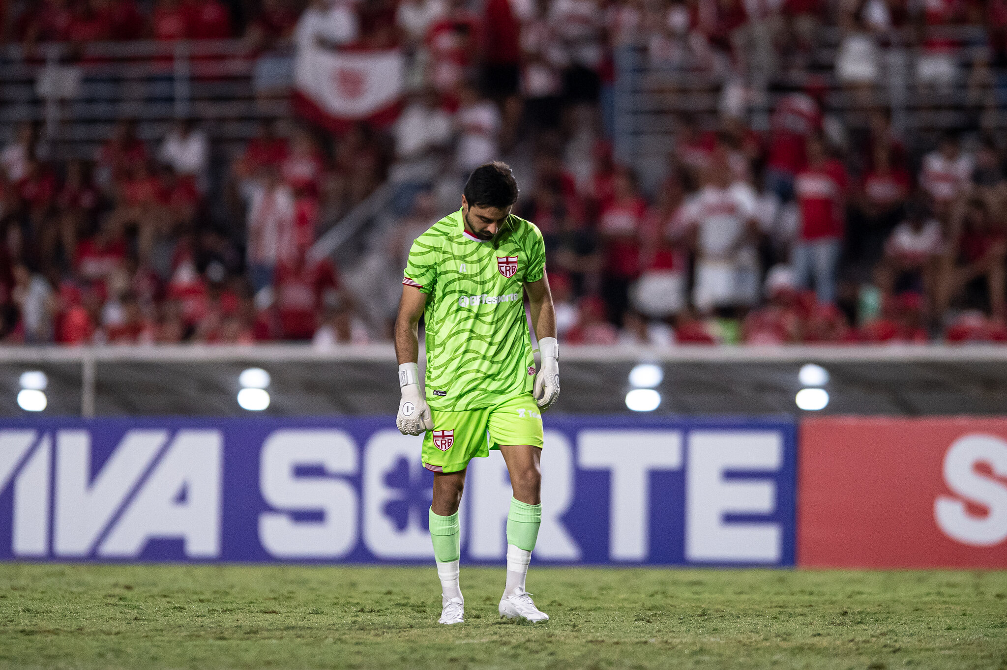 CRB não terá o goleiro Matheus Albino diante o Fortaleza na Copa do Nordeste