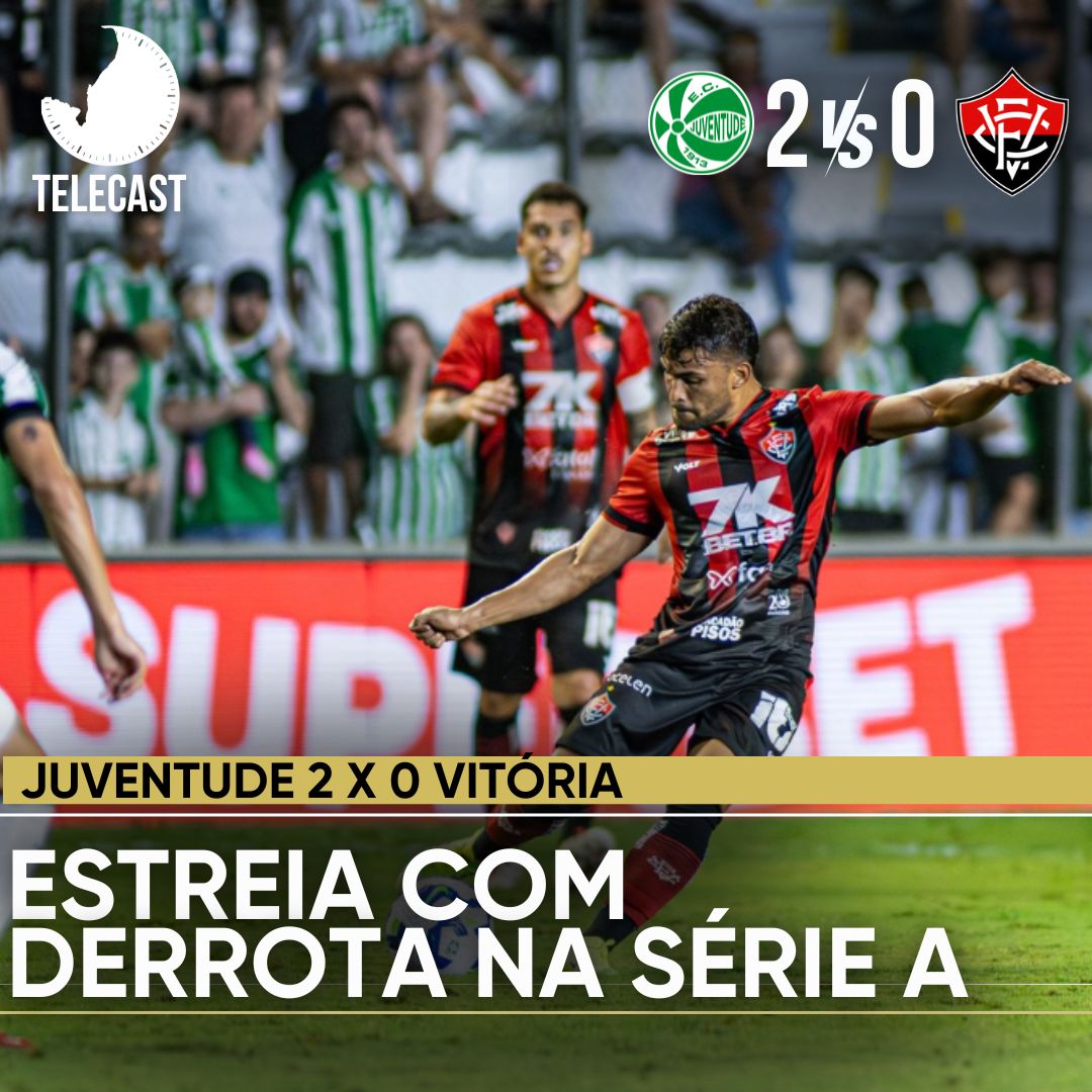 PÓS-JOGO – SÉRIE A – JUVENTUDE 2 X 0 VITÓRIA – 45 MINUTOS