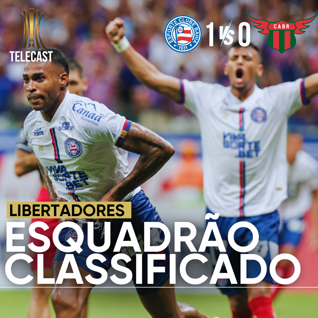 PÓS-JOGO – LIBERTADORES – BAHIA 1 X 0 BOSTON RIVER – 45 MINUTOS