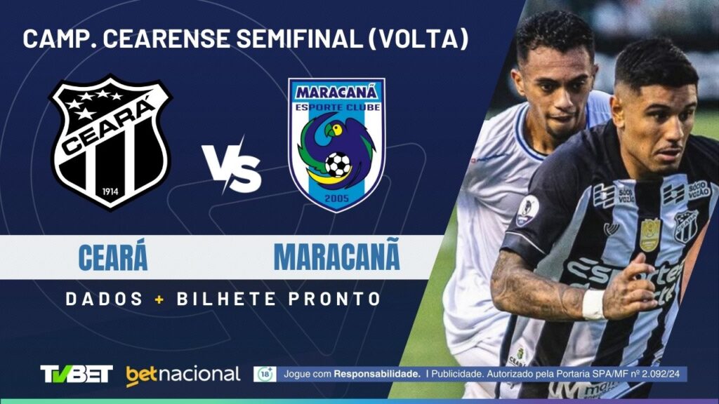 Ceará x Maracanã: tempo real, onde assistir, horário, escalações e palpites