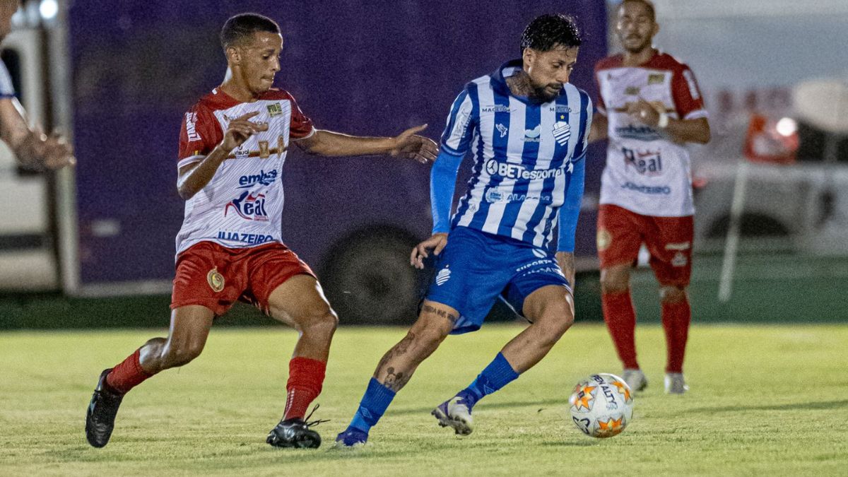 Juazeirense x CSA pela quinta rodada da Copa do Nordeste, em partida realizada no Adauto Moraes