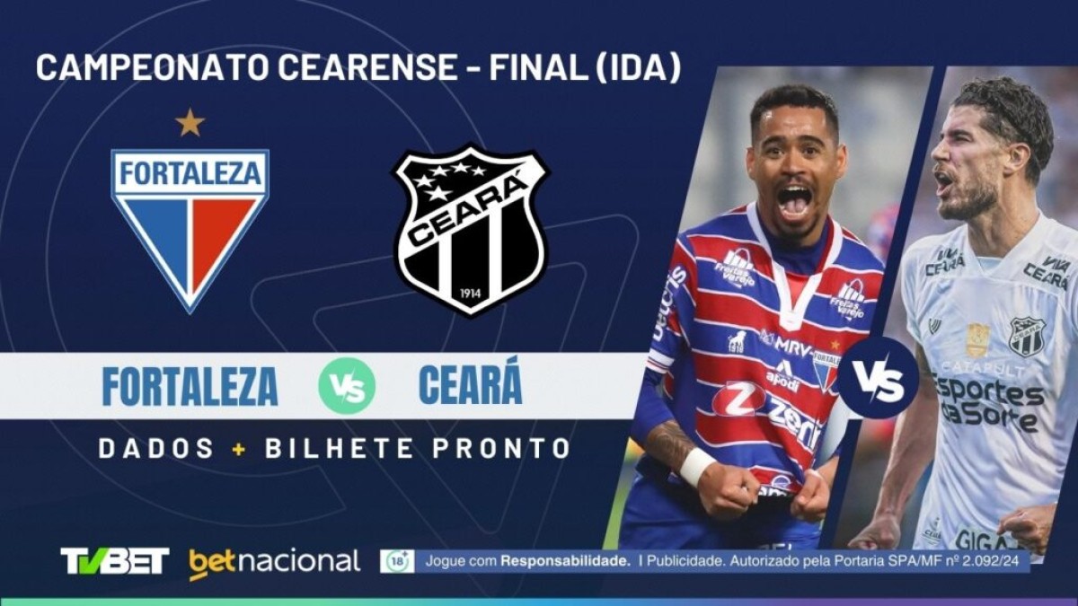 Fortaleza X Ceará: tempo real, onde assistir, horário, escalações e palpites